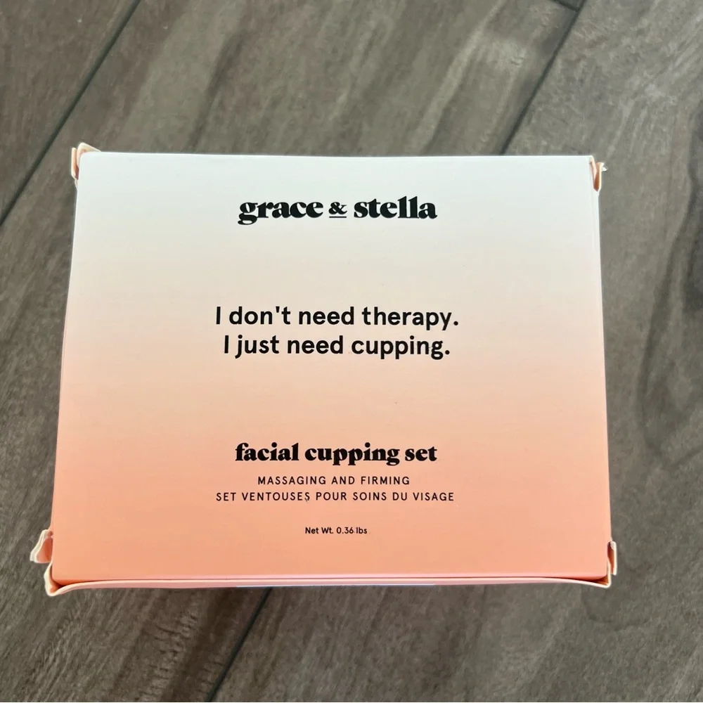Grace and Stella Facial Cupping Massage Set w/ Jojoba Oil - Picture 5 of 6